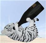 WTD23215 Tiger Tippler White Tiger Wine Bottle Holder